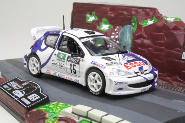 Peugeot 206 WRC, Tour de Corse 1999, G.Panizzi, no.15