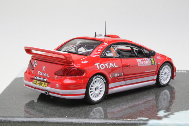 Peugeot 307 WRC, Monte Carlo 2004, M.Grönholm, no.5 - Sulje napsauttamalla kuva