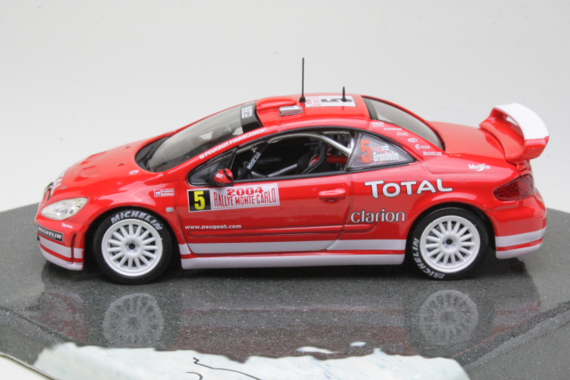 Peugeot 307 WRC, Monte Carlo 2004, M.Grönholm, no.5 - Sulje napsauttamalla kuva