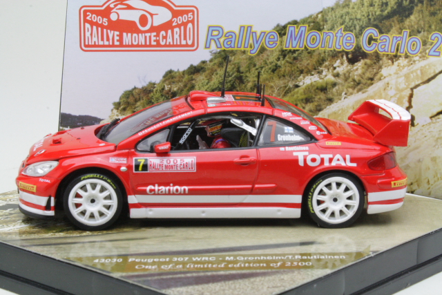 Peugeot 307 WRC, Monte Carlo 2005, M.Grönholm, no.7