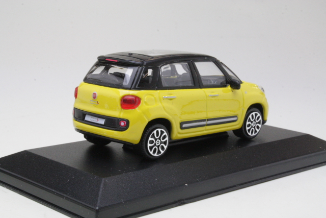 Fiat 500L 2012, keltainen - Sulje napsauttamalla kuva