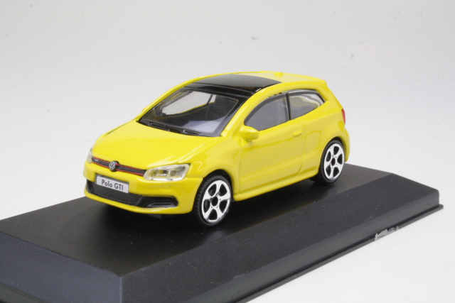 VW Polo 5 GTi 2010, yellow