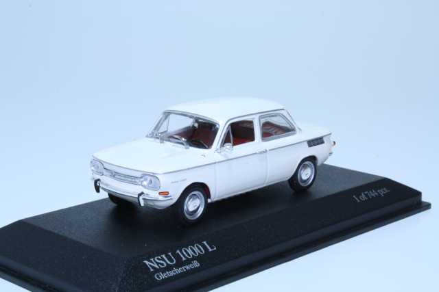 NSU 1000L 1964, white