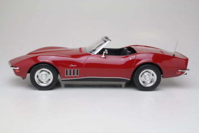 Chevrolet Corvette C3 Convertible 1969, red