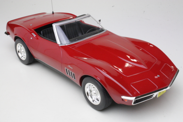 Chevrolet Corvette C3 Convertible 1969, red - Click Image to Close