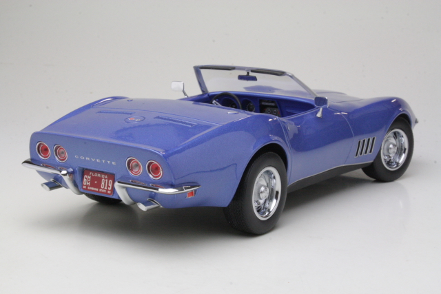 Chevrolet Corvette C3 Convertible 1969, blue - Click Image to Close