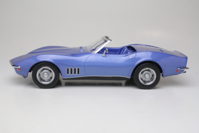 Chevrolet Corvette C3 Convertible 1969, blue - Click Image to Close