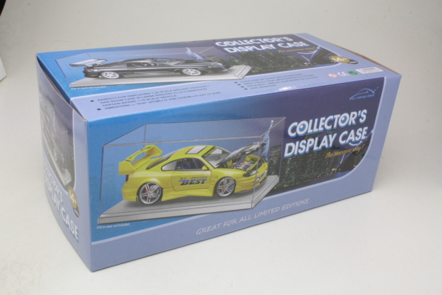 Plastic Showcase 1:24 T9, silver - Click Image to Close