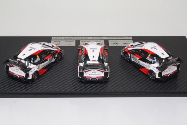 Toyota Yaris WRC, Champinship 2018, Tanak, Latvala, Lappi