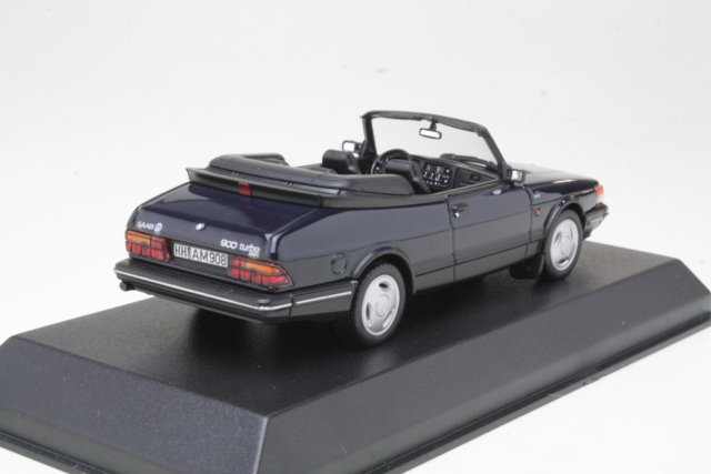 Saab 900 Turbo Cabriolet 1992, tummansininen