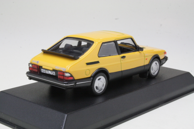 Saab 900 Turbo 1992, yellow - Click Image to Close