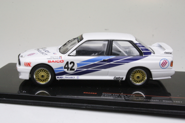 BMW M3 (e30), Dijon 1987, J.Cecotto/G.Brancatelli, no.42