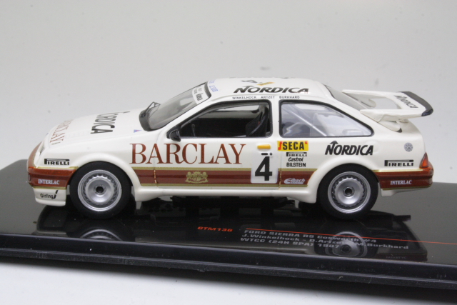 Modellino Auto Ford Sierra RS Cosworth #11 WTCC Brno 1987 - Scala 1:43 - IXO Models - Edizione Da Collezione