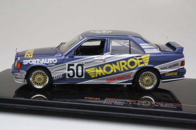 Mercedes 190E 16V, ETCC 1986, vanDalen/deDryver/deDeyne, no.50