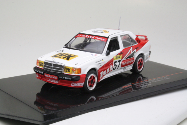 Mercedes 190E 16V, WTCC 1987, Oberndorfer/Klammer/John, no.57 - Sulje napsauttamalla kuva