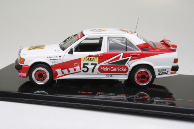 Mercedes 190E 16V, WTCC 1987, Oberndorfer/Klammer/John, no.57
