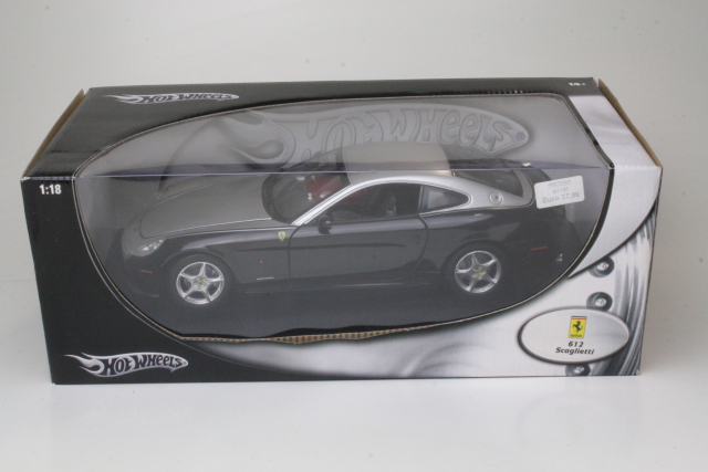 Ferrari 612 Scaglietti 2004, musta/hopea