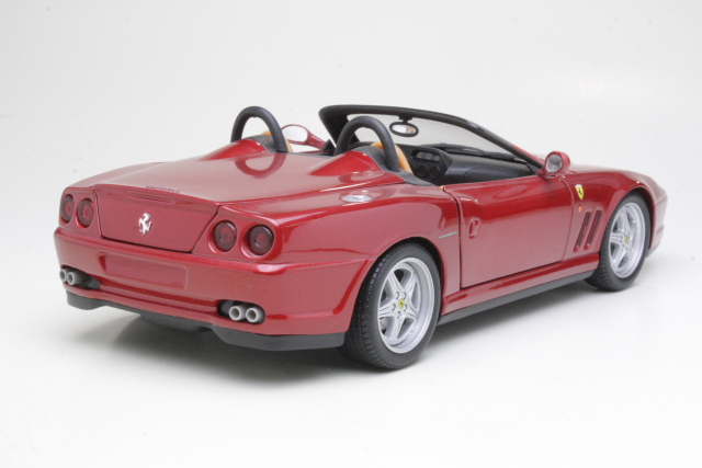 Ferrari 550 Barchetta 2000, tummanpunainen - Sulje napsauttamalla kuva