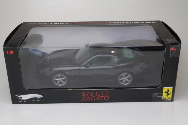 Ferrari 575 GTZ Zagato 2006, musta