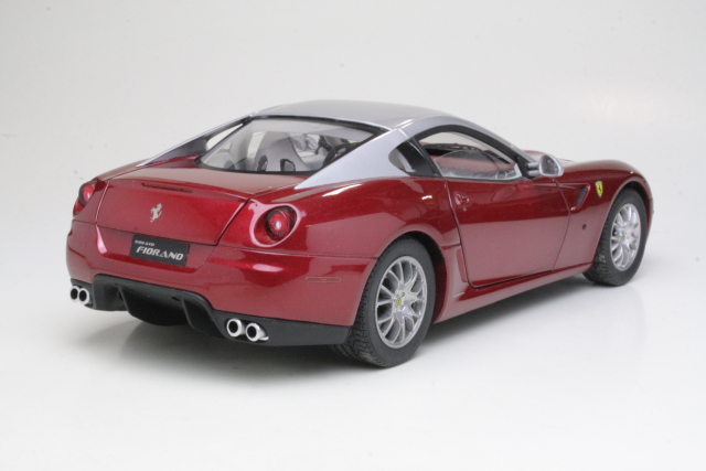 Ferrari 599 GTB Fiorano 2007, red/silver