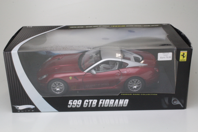 Ferrari 599 GTB Fiorano 2007, red/silver