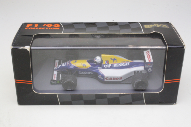 Williams Renault, F1 1992, R.Patrese, no.6 - Sulje napsauttamalla kuva