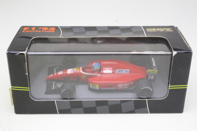 Ferrari F92A, F1 1992, I.Capelli, no.28 - Sulje napsauttamalla kuva