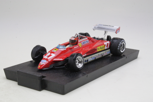 Ferrari 126C2, San Marino 1982, G.Villeneuve, no.27