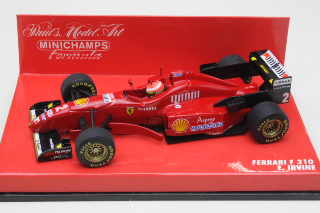 Ferrari F310, F1 1996, E.Irvine, no.2 - Sulje napsauttamalla kuva