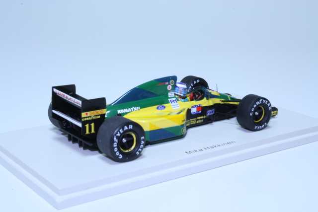 Lotus 102D, 6th. Mexico GP 1992, M.Häkkinen, no.11