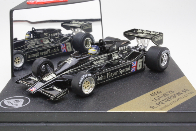 Lotus 78, 1st. South Africa GP 1978, R.Peterson, no.6