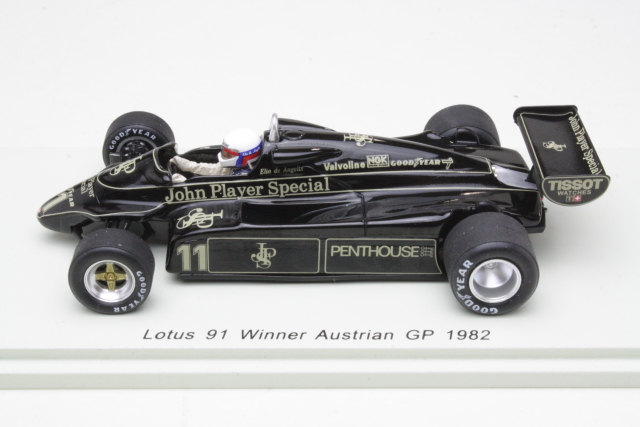Lotus 91, 1st. GP Austria 1982, Elio de Angelis, no.11