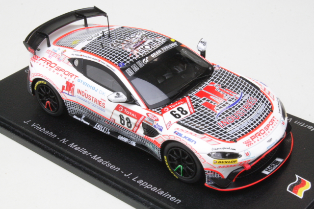 Aston Martin Vantage GT4, 24h Nurburgring 2019, J.Lappalainen