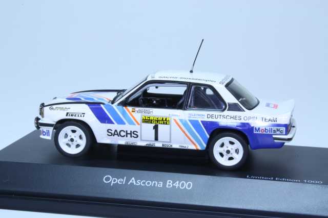 Opel Ascona B 400, Sachs Winter Rally 1981, J.Kleint, no.1