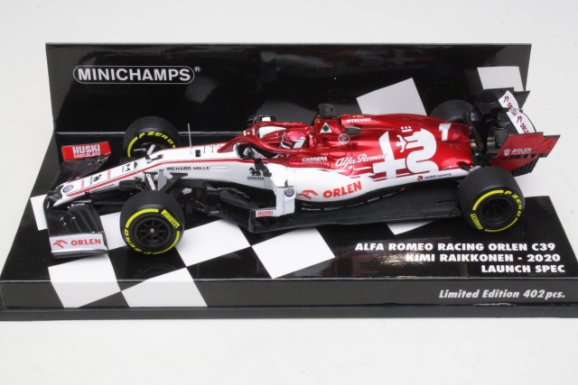 Alfa Romeo C39, Launch Spec 2020, K.Raikkonen, no.7