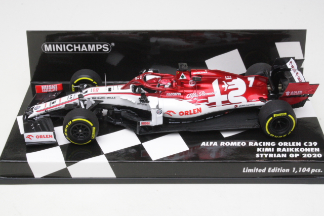 Alfa Romeo C39, Styrian GP 2020, K.Raikkonen, no.7