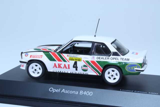 Opel Ascona B 400, Sachs Winter Rally 1981, J.Kristensen, no.4