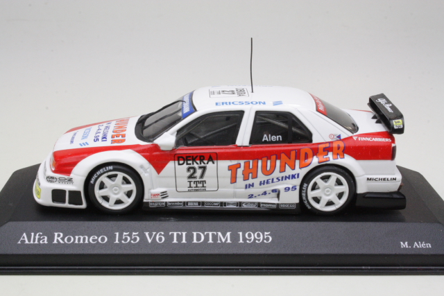 Alfa Romeo 155 V6 TI, ITC 1995, M.Alen, no.27 - Sulje napsauttamalla kuva