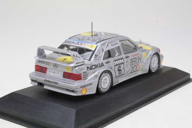 Mercedes 190E 2.5-16 Evo2, DTM 1992, K.Rosberg, no.6