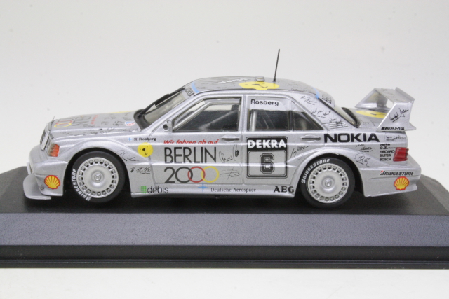 Mercedes 190E 2.5-16 Evo2, DTM 1992, K.Rosberg, no.6 - Sulje napsauttamalla kuva