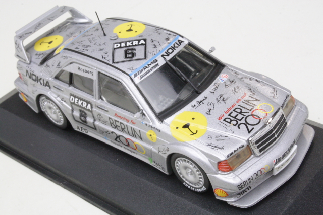 Mercedes 190E 2.5-16 Evo2, DTM 1992, K.Rosberg, no.6 - Sulje napsauttamalla kuva