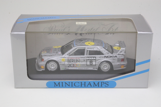 Mercedes 190E 2.5-16 Evo2, DTM 1992, K.Rosberg, no.6