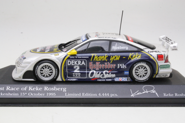 Opel Calibra V6 4x4, DTM Hockenheim 1995, K.Rosberg, no.2