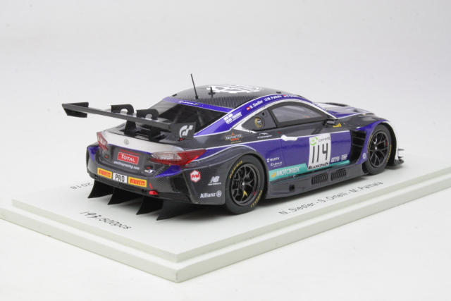 Lexus RC F GT3, 24h Spa 2018, Siedler/Ortelli/Palttala, no.114