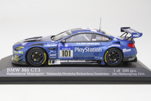 BMW M6 GT3, 24h Nurburgring 2016, M.Henkola, no.101