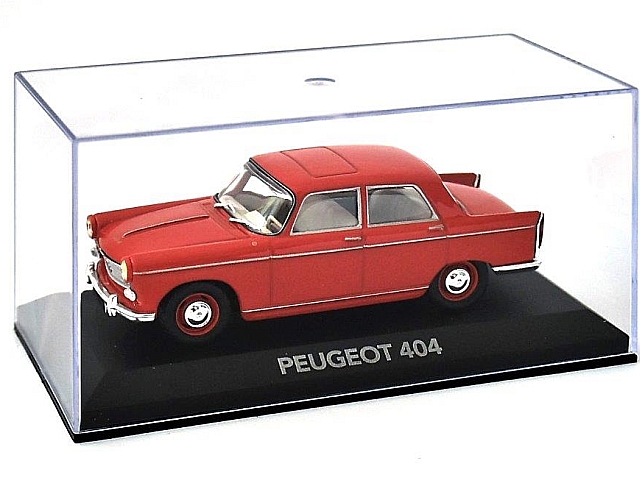 Peugeot 404, punainen - Sulje napsauttamalla kuva