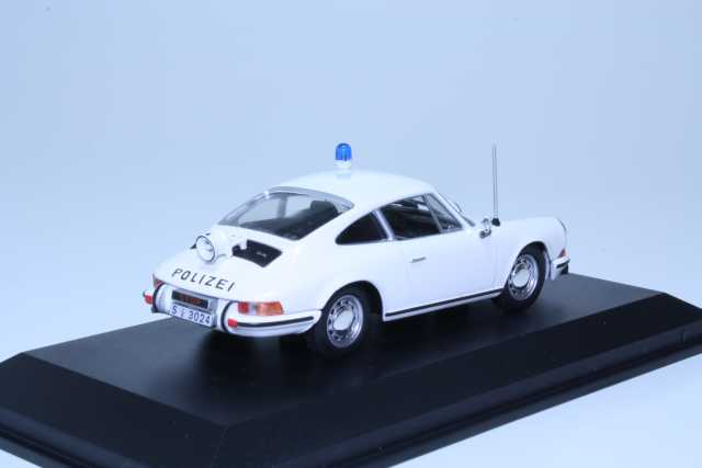 Porsche 911S 2.4 Polizei 1973, valkoinen - Sulje napsauttamalla kuva