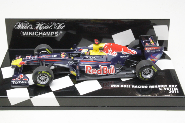 Red Bull Renault RB7, F1 2011, S.Vettel, no.1 - Sulje napsauttamalla kuva