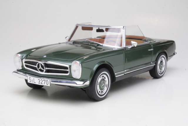 Mercedes 280SL (w113) 1963, vihreä/ruskea