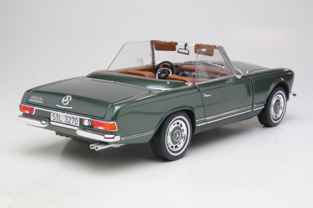 Mercedes 280SL (w113) 1963, vihreä/ruskea